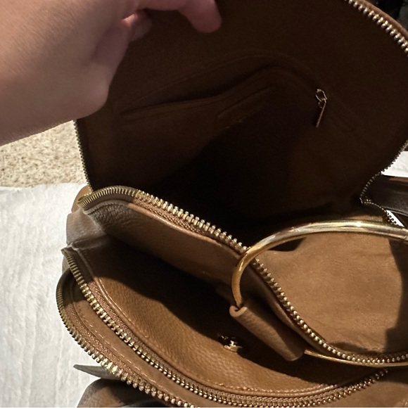 Bow Leather Backpack - Picture 5 of 6